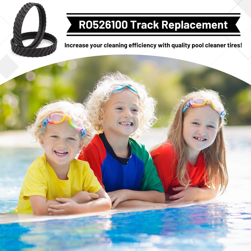 USEAMIE 2 Pieces R0526100 Pool Cleaner Tyre Track Replacements for