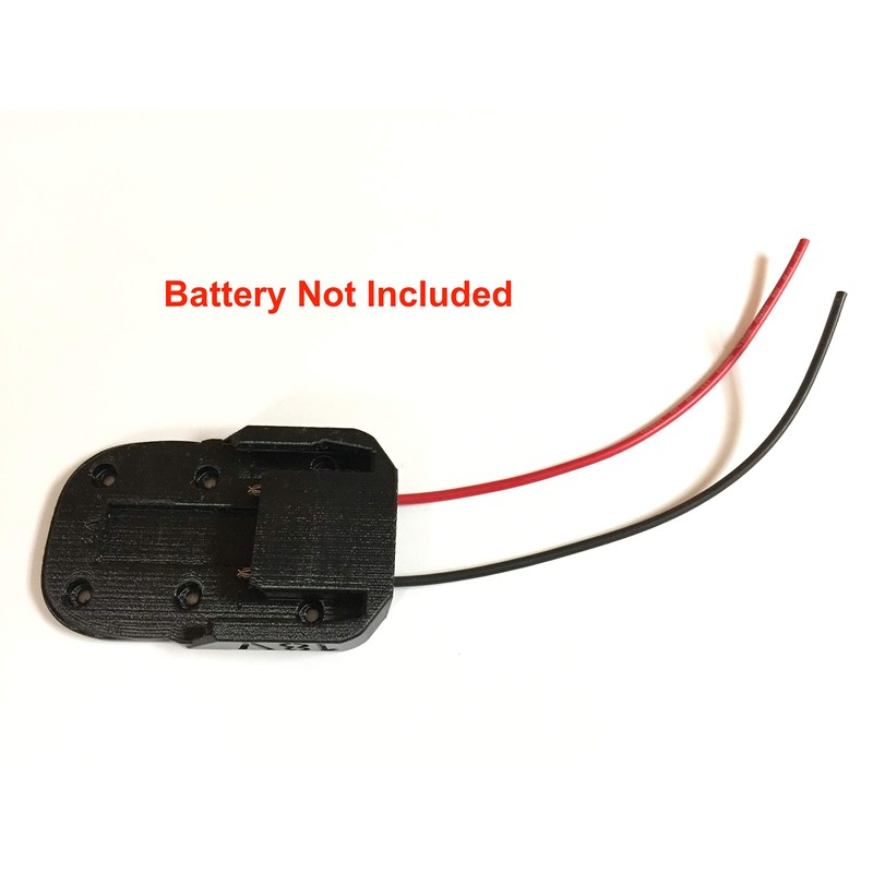 Terrafirma Technology 10AWG Battery Adapter for Ridgid 18V Hyper li-ion