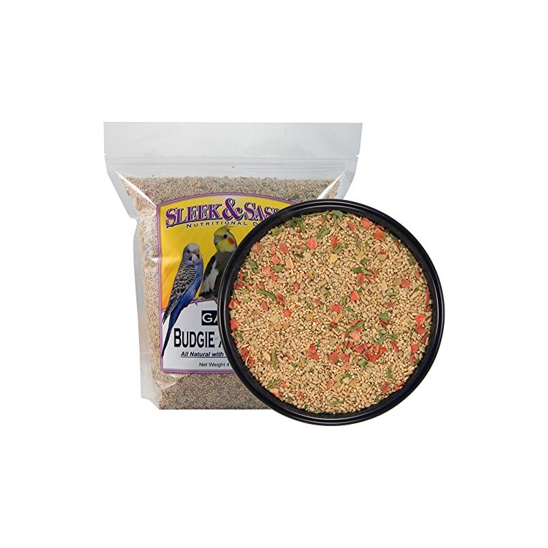 SLEEK & SASSY Garden Budgie (Parakeet) Food (4 lbs.)