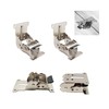 LIKERAINY 0-90-180 Degree Folding Hinge Locking Foldable Invisible Brackets for