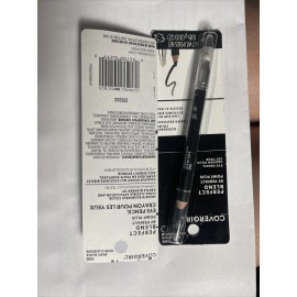 COVERGIRL (2) CoverGirl Perfect Blend Pencil # 100 Basic Black Eye Liner FREE SHIPPING