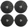 Beaufan 4 Pack CFK1-TM Charcoal Filter Replacement for Cosmo Range