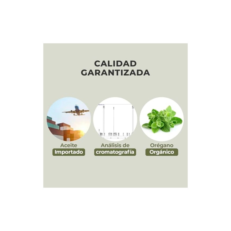 Árbora Cápsulas de Aceite de Orégano 70% carvacrol con coco