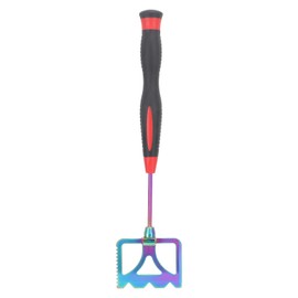 Stainless Steel Fishing Bait Shovel Shrimp Bait Shovel Fishing Gear for Men Women Fisherman Red Handle