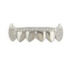Psivika Diamond Grills Gold Plated Shiny Hip Hop Teeth Grillz