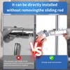 Shower Head Holder, Joyoldelf 19-25 MM Detachable Shower Holder Bracket,