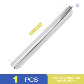 1-Pack Stainless Steel Table Crumb Sweeper & Scraper, Professional Crumb Catcher, Portable Table Crumber for Servers, Metal Table Scraper for Tablecloth, Restaurant Server Necessities
