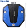 WODHMIEY Motorcycle Kickstand Extender,Motorcycle Side Stand Plate Pad,Foot Side Stand