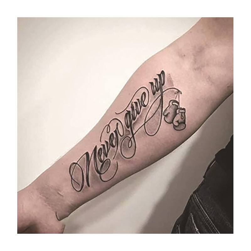 Fake Men Tattoos: Herbal Juice Ink, Real-Looking, Arm Sleeve Temporary