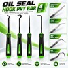 Automotive Pick and Hook Tool Set for O-Ring, Seal and