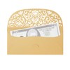 Pipilo Press Gold Money Envelopes for Cash Gifts - 6.8