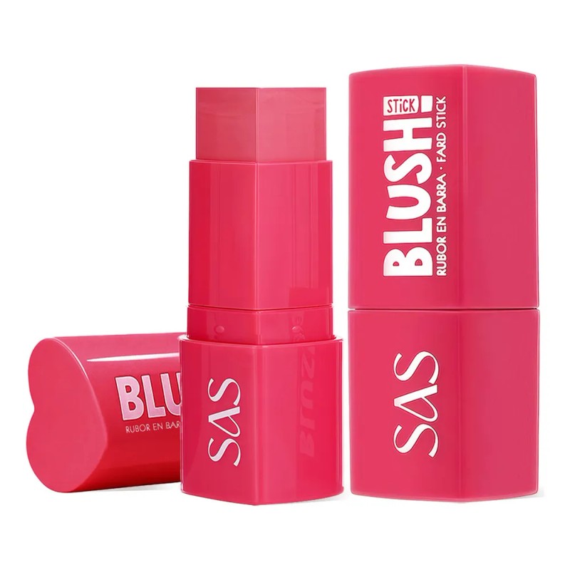 Rubor Barra SAS 7g Acabado Satinado Mate Tono 02 Flor