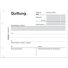 Herlitz 886606 Receipt Book A6, 50 sheets, Pack of 10