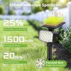 MinPea Solar Spot Lights Outdoor, [27 LED/2 Pack] Adjustable Solar
