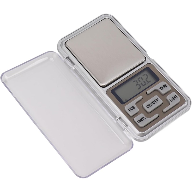 Báscula Digital de Gramos, 500 G/0,01 G, Mini Báscula Portátil