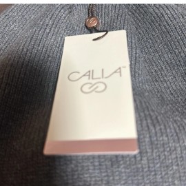 CALIA Faux Fur Pom Slouch Beanie: GRAY: NEW WITH TAGS