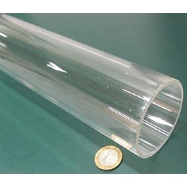 Tenite CAB Butyrate Round Tube 2.50" (2-1/2") OD x 2.25" (2-1/2") ID x 1/8" Wall x 6 Ft. Length 1 pc