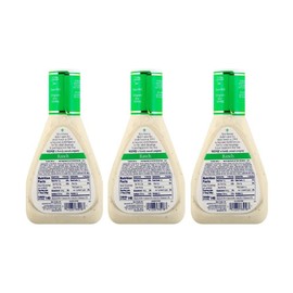 Ken’s Steakhouse Dressing, Ranch Dressing, Gluten Free, Use as Dressing, Spread or Dipping Sauce for Added Flavor (Ranch, 16 Fl Oz (Pack of 3))