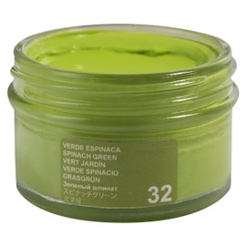 Tarrago Zapatero profesional crema para zapatos para botas de piel, zapatos, cartera, muebles, acondicionador de piel respetuoso con el medio ambiente, 1.7 onzas, Espinaca Verde #32, 50.00 ml
