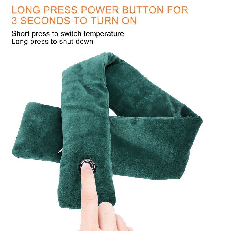USB Heated Heating Scarf 3 Temperature Control Warming Neck Scarf