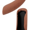 X AUTOHAUX Pair 38cm 15" Universal Suede Anti Slip Steering