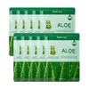 Farmstay Visible Difference Mask Pack Aloe 10 Sheets / 비저블 디퍼런스 마스크팩 알로에 10매