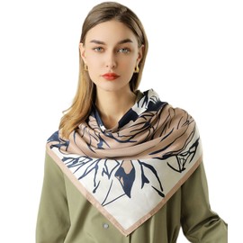 MAIRY Silk Hair Wrap for Sleeping Satin Head Scarf Women's Scarves & Wraps Fashionable Neckerchief Headwear Hijab Bandana 07404