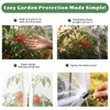 KLLOUZE 3PCS Garden Bird Netting for Tomato Cage with Zipper