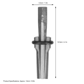 Stone Splitter, 2PCS High Speed Steel Kindling Splitter, Heavy Duty Plug Wedges Splitting Wedge for Open Stone, Broken Stone, Separate Stones, Rocks, Granite, Marble