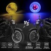 NTHREEAUTO Sequential Turn Signals Light LED Switchback Flowing Motorcycle Blinkers