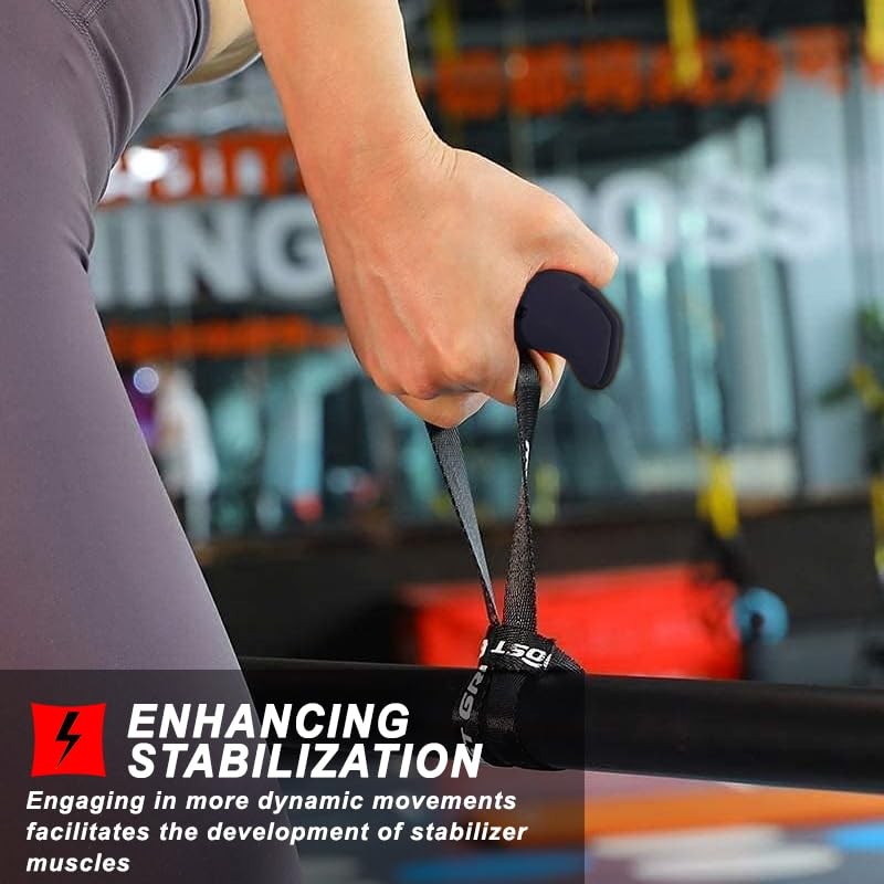 Pull Up Handles Fitness Strap Heavy Duty Cable Machine Grips