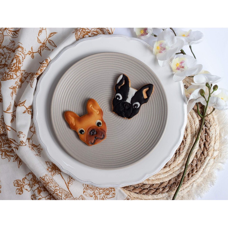 3DREAMS Cookie Cutter Frenchy Dog Cookie Cutter French Bulldog Cookie