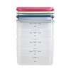 Fit & Fresh Small Plastic Containers With Lids 16 oz,