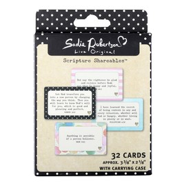 Sadie Robertson - Live Original (LO) - Scripture Shareables - 32 Scripture Card Set