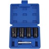 HYCDIYTS Nut Twister 5pcs Socket Set Nut Extractor Socket for