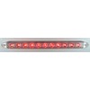 LONG HAUL 16" Clear Red LED | Slim Low Profile