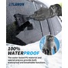 LANON PU Coated Waterproof Winter Work Gloves for Cold Weather,