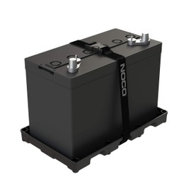 NOCO BT31S Group 31 Heavy-Duty Battery Tray for Marine, RV, Camper and Trailer Batteries