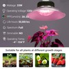 GT-Lite 33W LED Plant Grow Light Bulbs Full Spectrum with