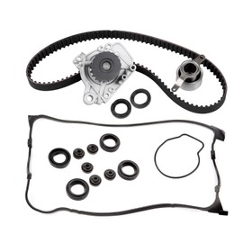 ASAPE TBK224 Timing Belt Kit with Water Pump Fit for 1996-2000 for Honda Civic 1.6L 1996-1997 for Honda Civic del Sol 1.6L