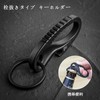 TISUR Titanium Carabiner Keychain with Titanium Key Ring, For Cars,