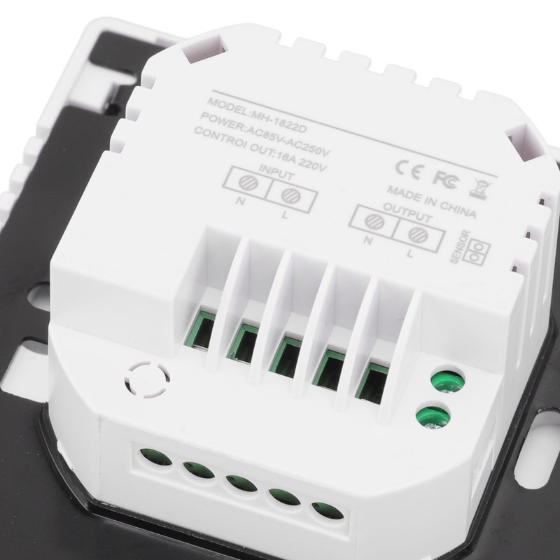 Smart Thermostat Backlit Touch Screen Dual Control Temperature Controller for