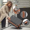 imiomo Luggage Sets 2 Piece Check and Large,Hardside Suitcase with