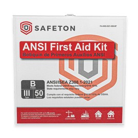 ANSI/OSHA First Aid Kits (50 Person Metal)