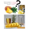 Pineapple Corer Stainless Steel Upgraded Reinforced Thicker Blade Premium Pineapple