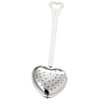 Kate Aspen Tea Time Heart Tea Infuser in Elegant White