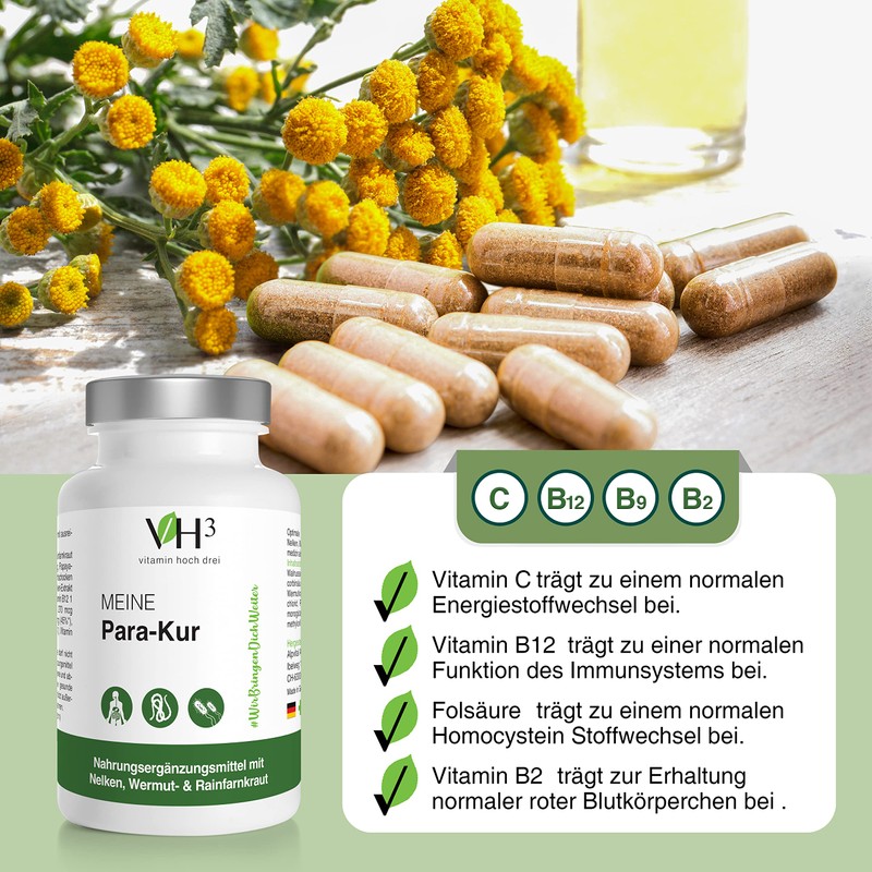 VH3 My Para Treatment with Rainfern Herb, Clove Extract, Artichokes