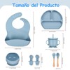 Set de Alimentación Uplayteck E2406270130-03: Plato Dividido, Tazón y Vaso