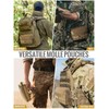 OneTigris MOLLE Pouch, Tactical Admin Pouch Belt EDC Tool Organizer