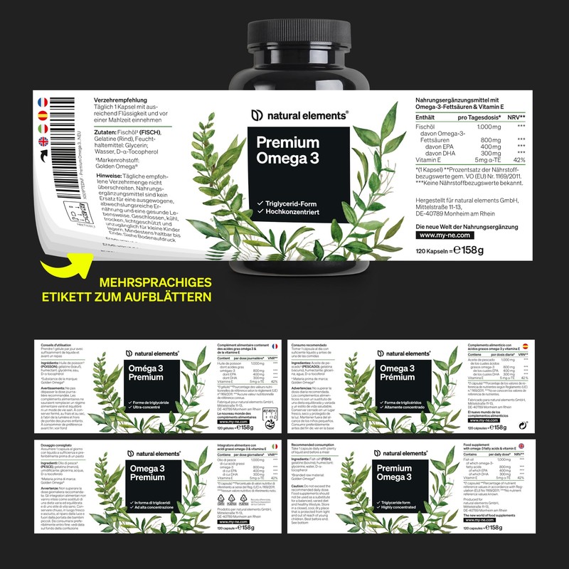 Omega 3 Fish Oil - Introduction Price - Premium: 80